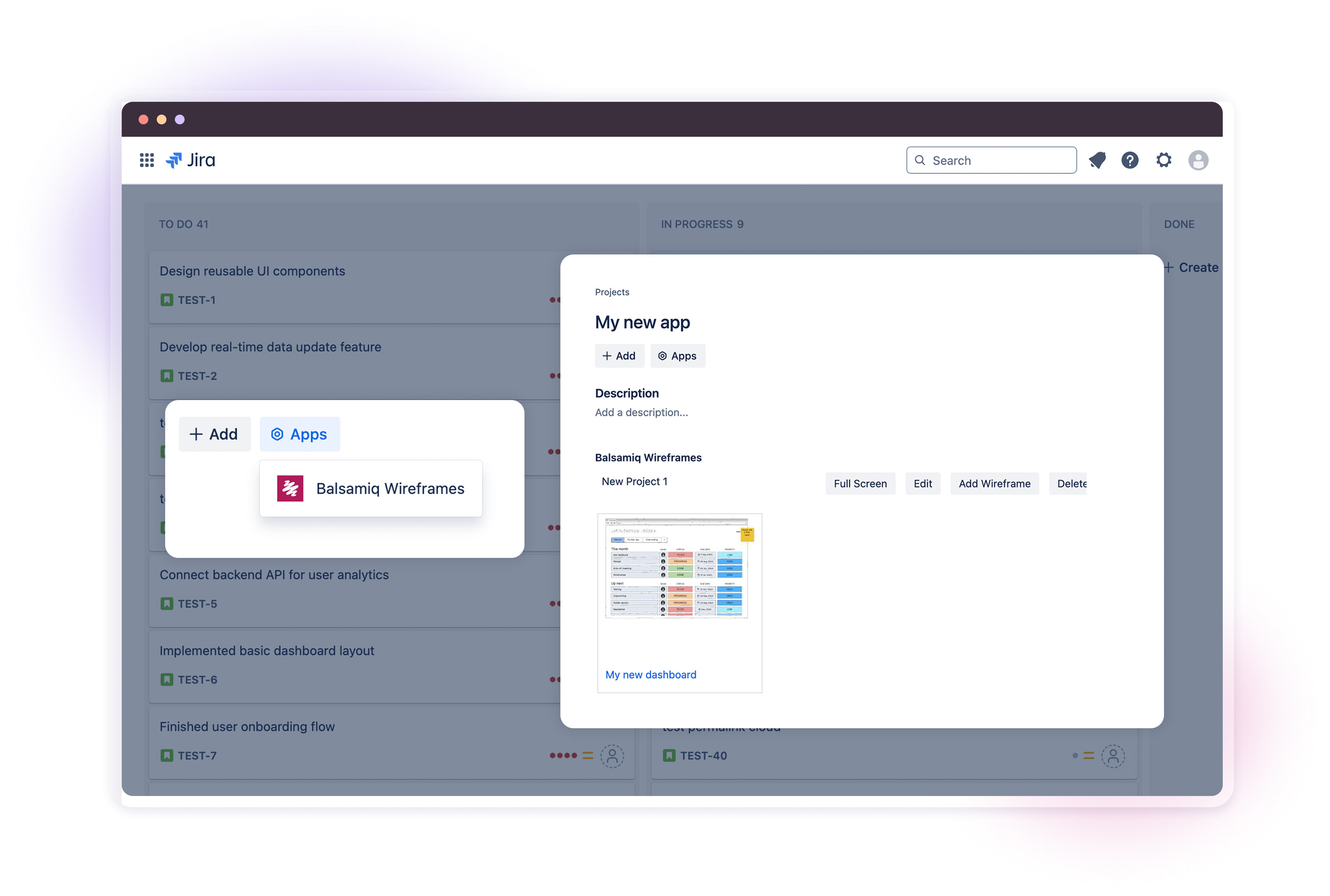 Balsamiq for Jira