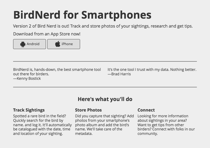 Example with good use of proximity